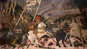 Paolo Uccello The Battle of San Romano Oil Paintings